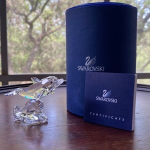 Swarovski Dolphin Figurine